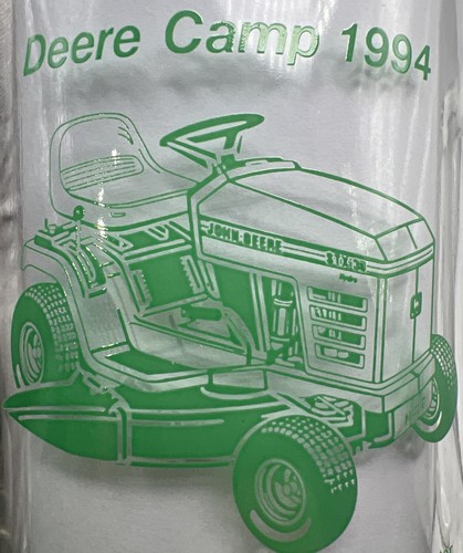 John Deere Advertising Mug 1994 Deere Camp Lawn Mower STX38 Hydro Lawn Tractor - Picture 6 of 9