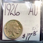 1926 Buffalo Nickel AU. ENN Coins