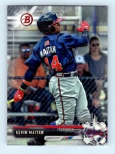 2017 Bowman Draft Kevin Maitan Atlanta Braves #BD-160