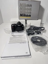 Nikon D D60 10.2MP Digital SLR Camera Black Cable, Battery,  Needs cleaning 🔥