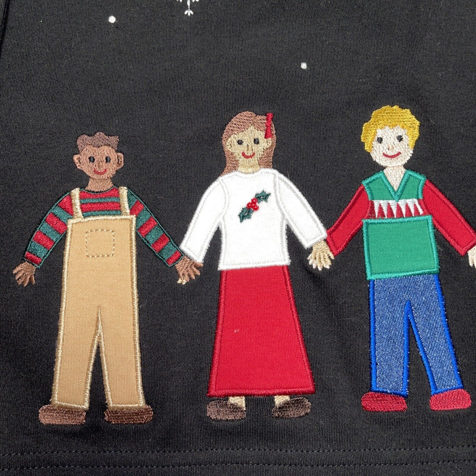 Bechamel Vintage Christmas Cardigan Sweater, Sant… - image 11