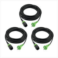 3 x Festool Plug it Kabel H 05 RN-F 2x1 4m 240 V ( 499851 )