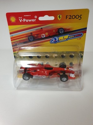 2 Stück Ferarri Modellautos Maßstab 1:38 in OVP mit Fricktionsmotor F2005  u.360