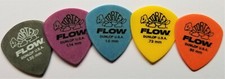 DUNLOP 558P Tortex  Flow  Standard Picks .60 .73 1.00 1.14 1.35mm 5 PACK