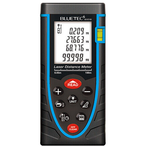 Bluetec BD-D100 0.05 - 100m measure range 2mm Accuracy Laser Distance Meter  | eBay