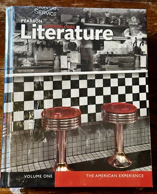 Pearson Literature Vol. 1&2 Textbooks Common Core 2015 Brand New English Student