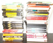 Rare Vintage 40 Pre Owned Used Reel To Reel Audio Tape As Is Tdk Maxwell Lot