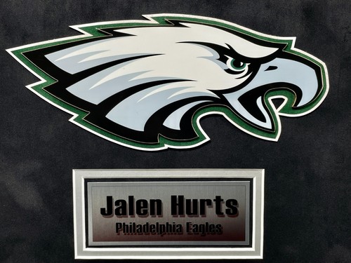 Jalen Hurts Autographed Philadelphia Eagles 11x14 Photo Framed JSA Signed Run - Picture 6 of 8