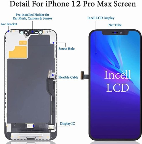 iphone 12 pro max lcd screen replacement brands