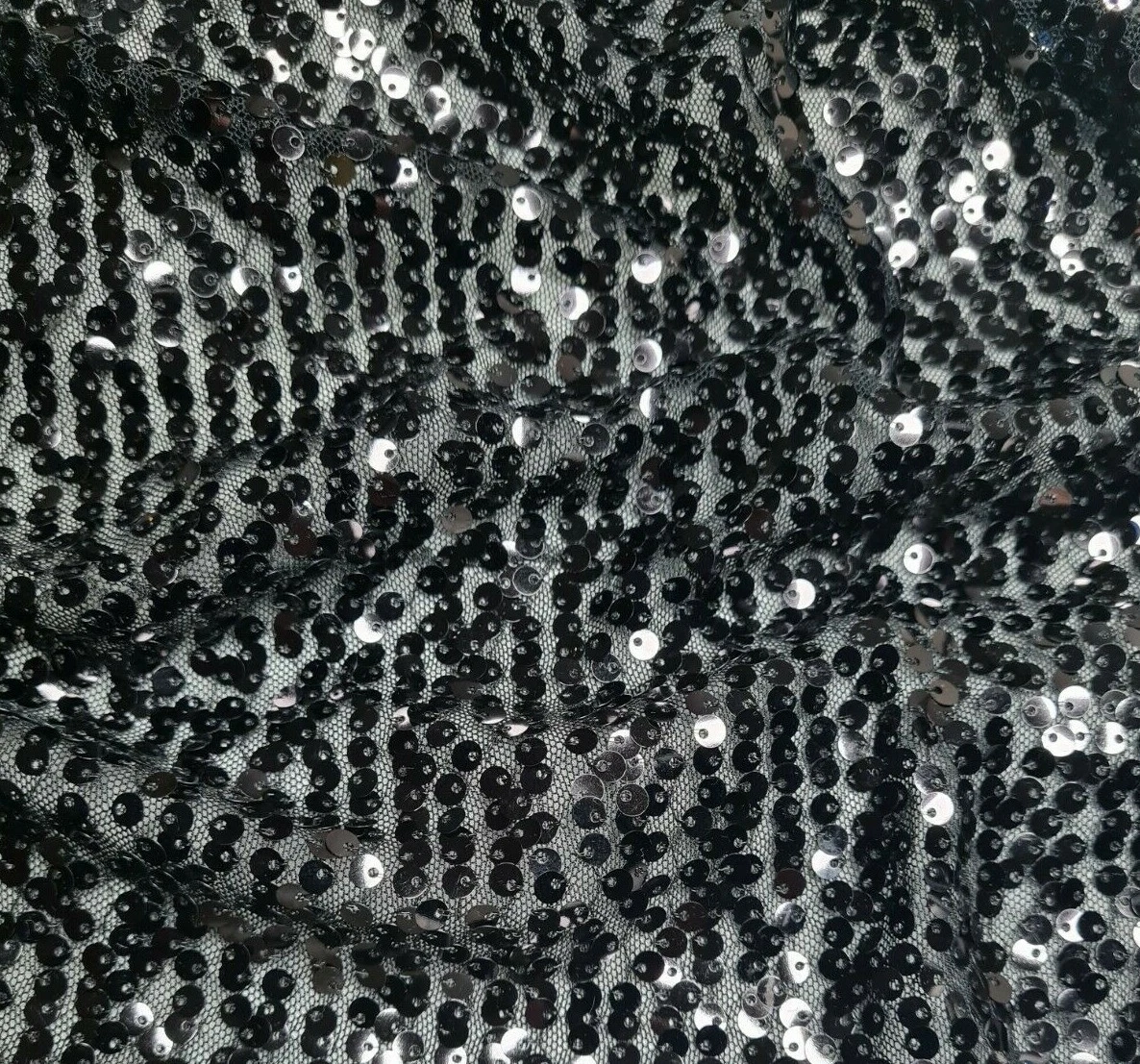 Black Mesh Fabric by Yard. 100% Polyester Mesh Fabric Width 55 