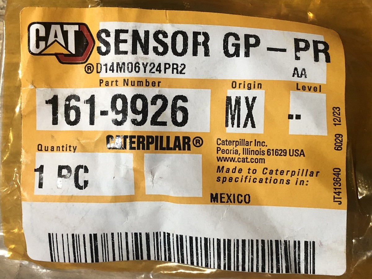 Caterpillar 161-9926 Pressure Sensor | eBay
