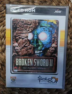 Broken Sword II (1997) NEW Factory Sealed Epic PC Adventure Game As Shown
