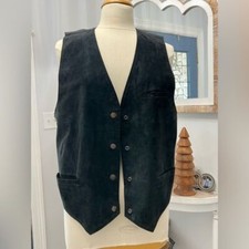 DONT STOP CLASSICS VINTAGE Suede Vest Large