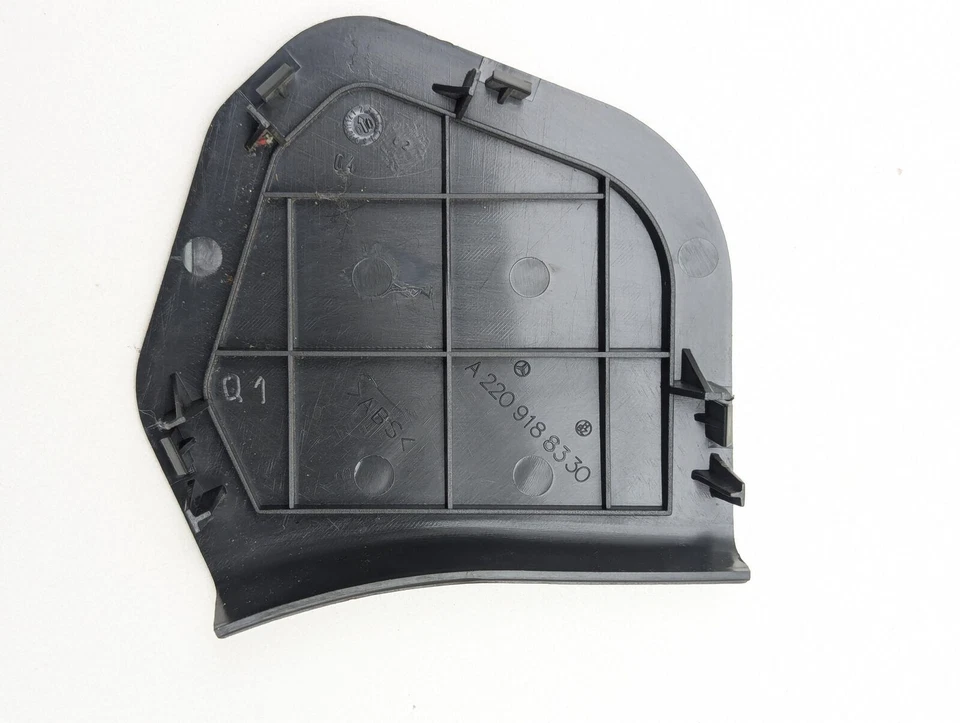 2000-2006 Mercedes-Benz S430 W220 Front Driver Seat Belt Cover Trim Black✅ - Image 4 of 4