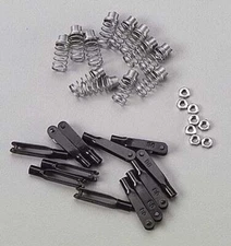 4-40 Spring Steel Kwik Links for .093 Wire R/C Airplane Clevis Set 12pcs DUB601