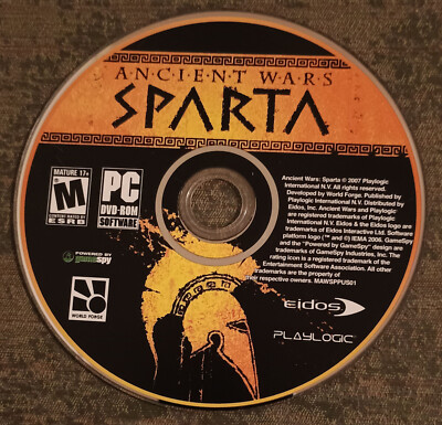 Ancient Wars : Sparta - retro PC game - disc only