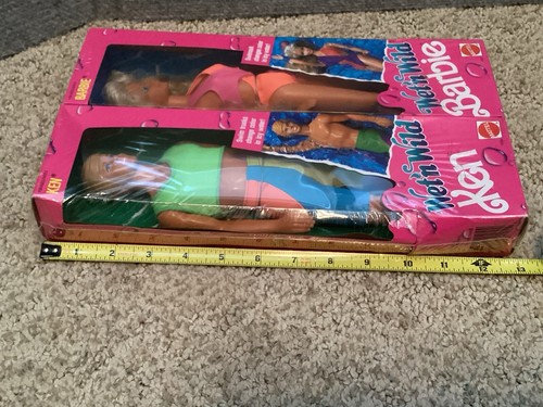 1989 - Conjunto de muñecas Barbie y Ken Wet 'N Wild - Traje de baño cambio de color - Sellado Nuevo - Imagen 17 de 18