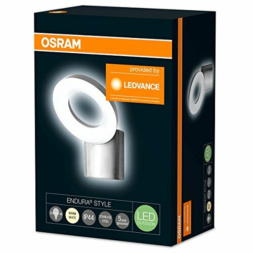 Osram LED Design-Außenleuchte Endura Style Edelstahl 650lm IP44 EEK:F (Spek.A-G)