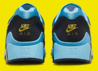 NEW Nike Air Max 180 Baltic Blue Black Lightning Big Bubble  display picture 1