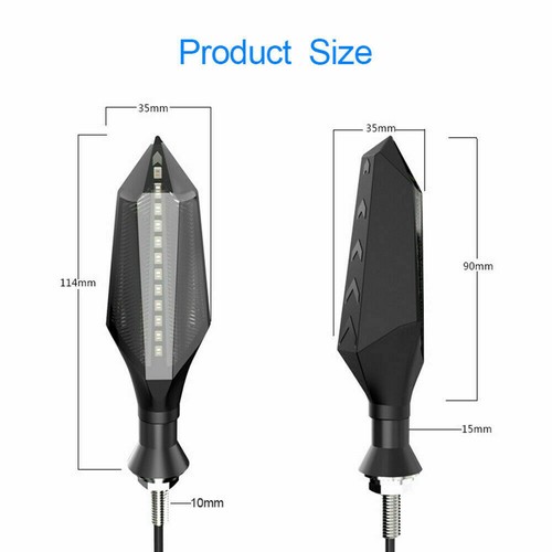 LED Turn Signal License Plate Holder For KAWASAKI NINJA 400 /250 Z400 Z250 Z300 - Picture 11 of 12