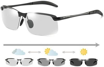 Nuevo Gafas de-Sol Polarizadas para Hombres Fotocromáticas Lentes para Conducir