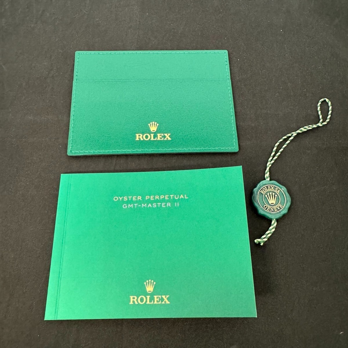 ROLEX Watch Box Case 39139.64 Booklet(JAPAN) GMT-MASTERⅡ 100