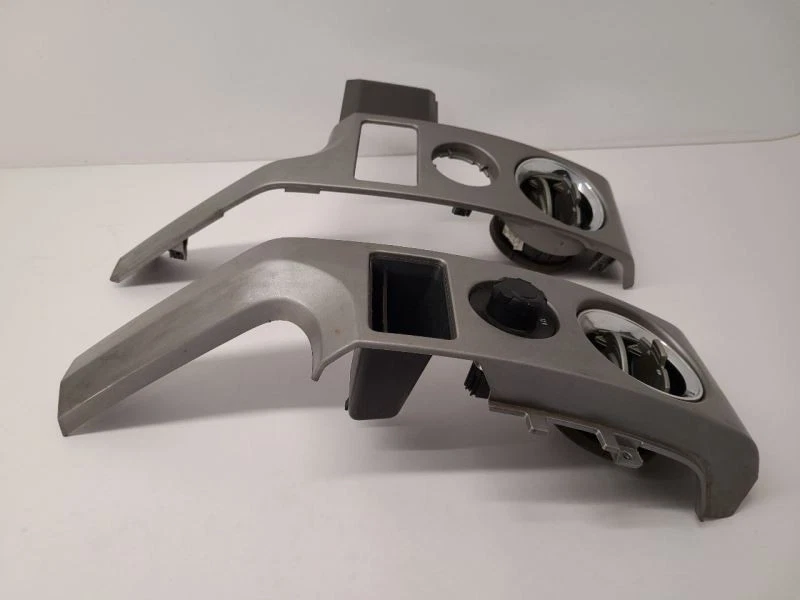 Ford F150 2009 2010 2011 2012 2013 tablero central ventilación aire calor aire acondicionado bisel embellecedor negro Foto 2 de 4