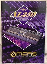 Consola MIDAS XL250 Live Performance, 20 páginas