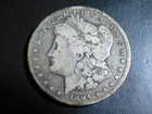 US 1894-O MORGAN  SILVER DOLLAR  VG