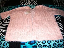Anthology Powder Pink Fluffy Shrug