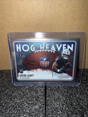 2025 Panini Donruss Ashton Jeanty [Base] HOG HEAVEN #HH-AJT LAS VEGAS RAIDERS