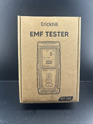 ERICKHILL EMF Detector Rechargeable Digital Electromagnetic Field Radiation