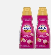 International Delight Liquid Coffee Creamer - Almond Cherry Macaron 32 oz 2CT