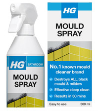 HG Mould Spray 500ml Mould Cleaner Spray Removes Mould & Mildew 13.52 per litre