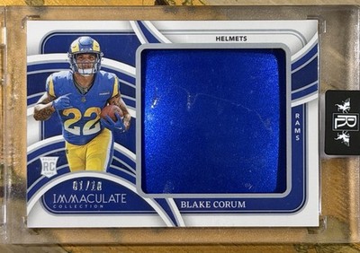 2024 Blake Corum Immaculate Collection Rookie Helmets /10