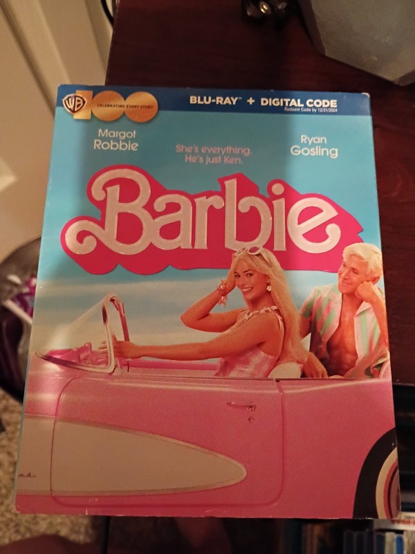 Barbie Movie WB100 Bluray Slipcover ONLY