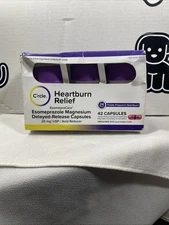 Heartburn Relief 42capsules Circle compare to Nexium 20mg Exp. 08/26