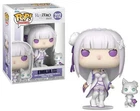 Funko Pop Animation Re Zero Emilia with Puck New