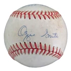 Ozzie Smith HOF Signed/Inscribed ONL Baseball St. Louis Cardinals JSA 207771