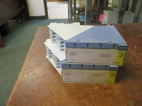 Siemens Analog Output Module PTM6.2Y420 4-20mA "Lot of 2" Used