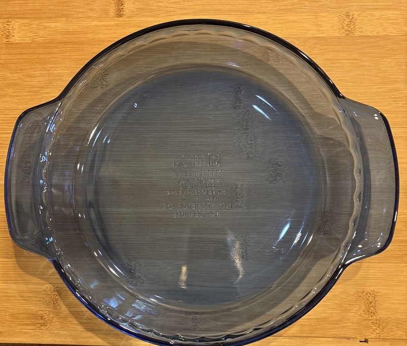 Pre Owned Anchor Hocking Pie Plate
