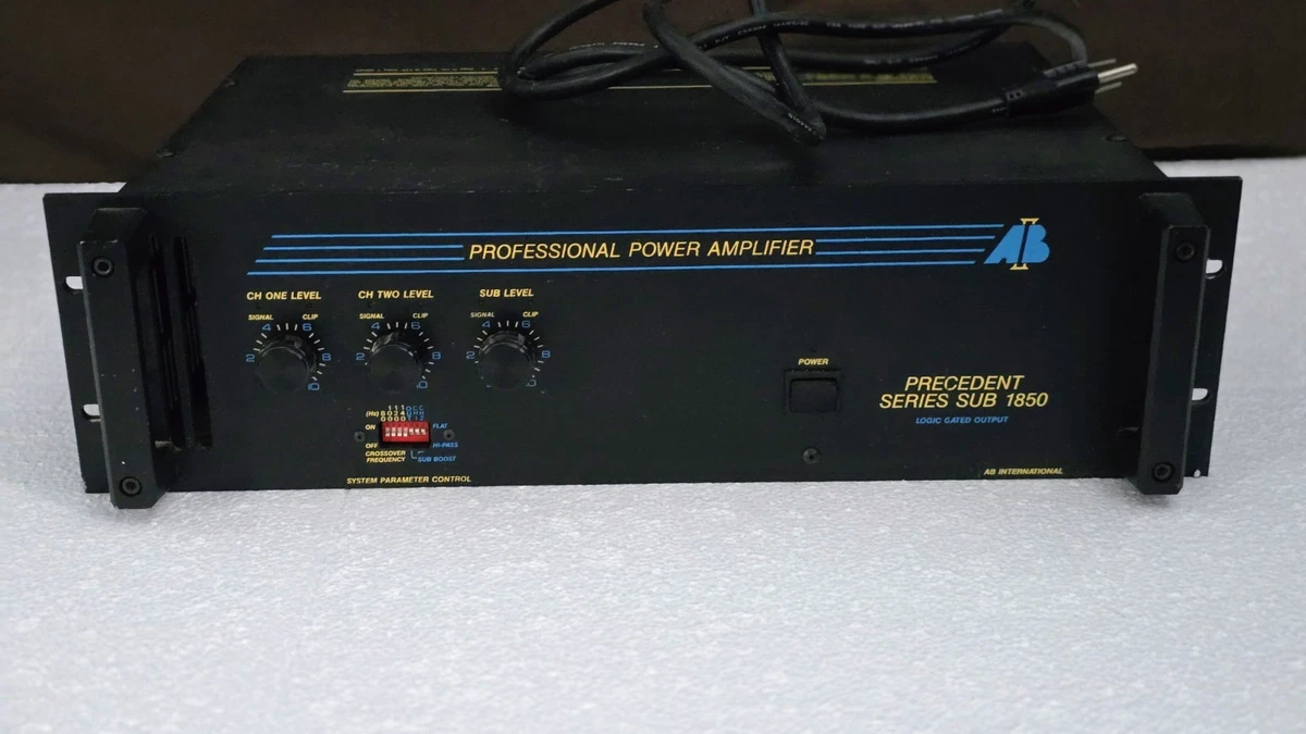 Ab International In Pro Audio Amplifiers for sale | eBay