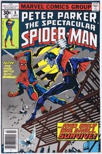 SPECTACULAR SPIDER-MAN # 8 US Comic 1977