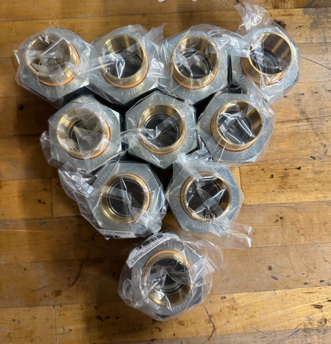 LOT OF 40 B & K ProLine 168-006NL FIP Brass 1 1/4" Dielectric Union