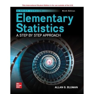 Elementary Statistics: A Brief Version ISE -  NEW Allan Bluman 2024