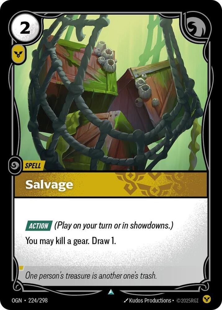 Salvage - OGN 224 LP - Riftbound
