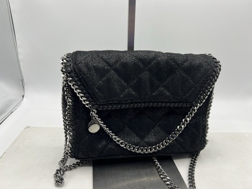 echt Stella McCartney grau Falabella Klappe Crossbody Schultertasche - Bild 2 von 10