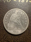 1845 Seated Liberty Dollar - Low Mintage Date