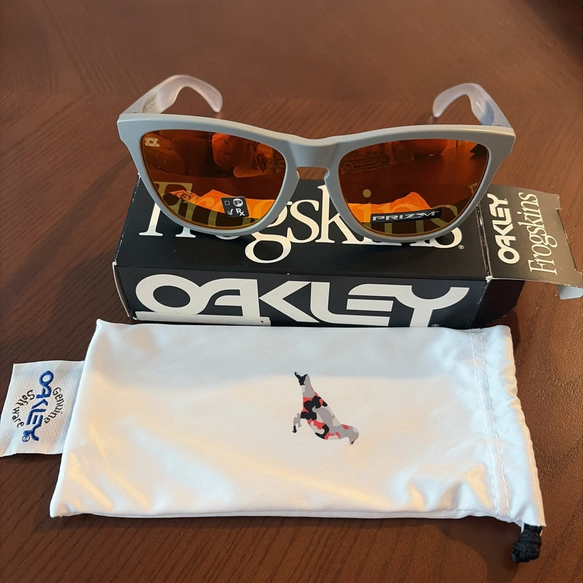 oakley frogskins white products for sale | eBay