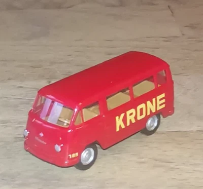 Epoche Tempo Matador Circus Krone Bus Felgen Silber Auto Modell 1:87 H0 VP - Bild 1 von 4